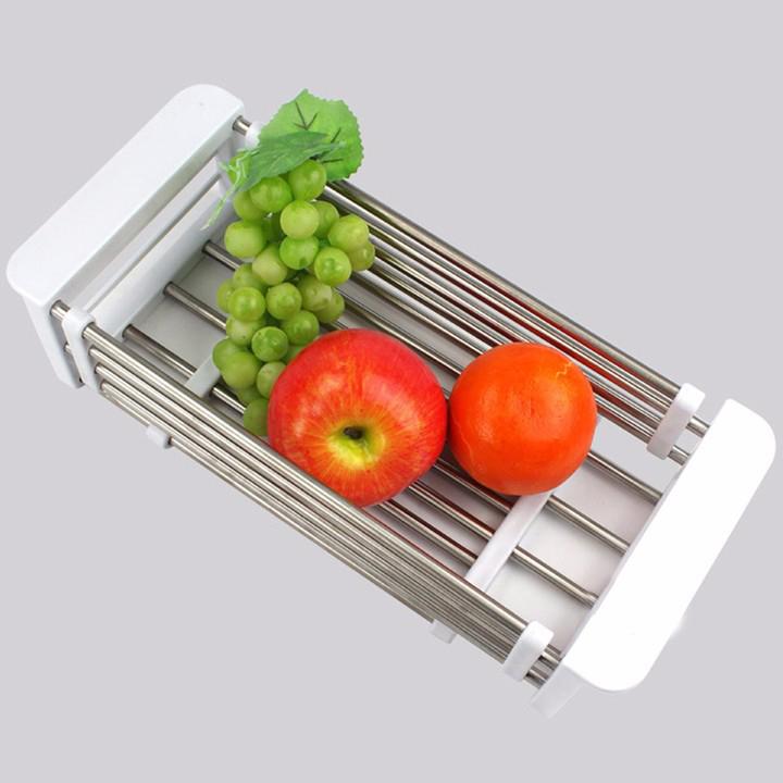 Khay Inox Kê Bồn Rửa Chén Co Giãn - Loại Tốt