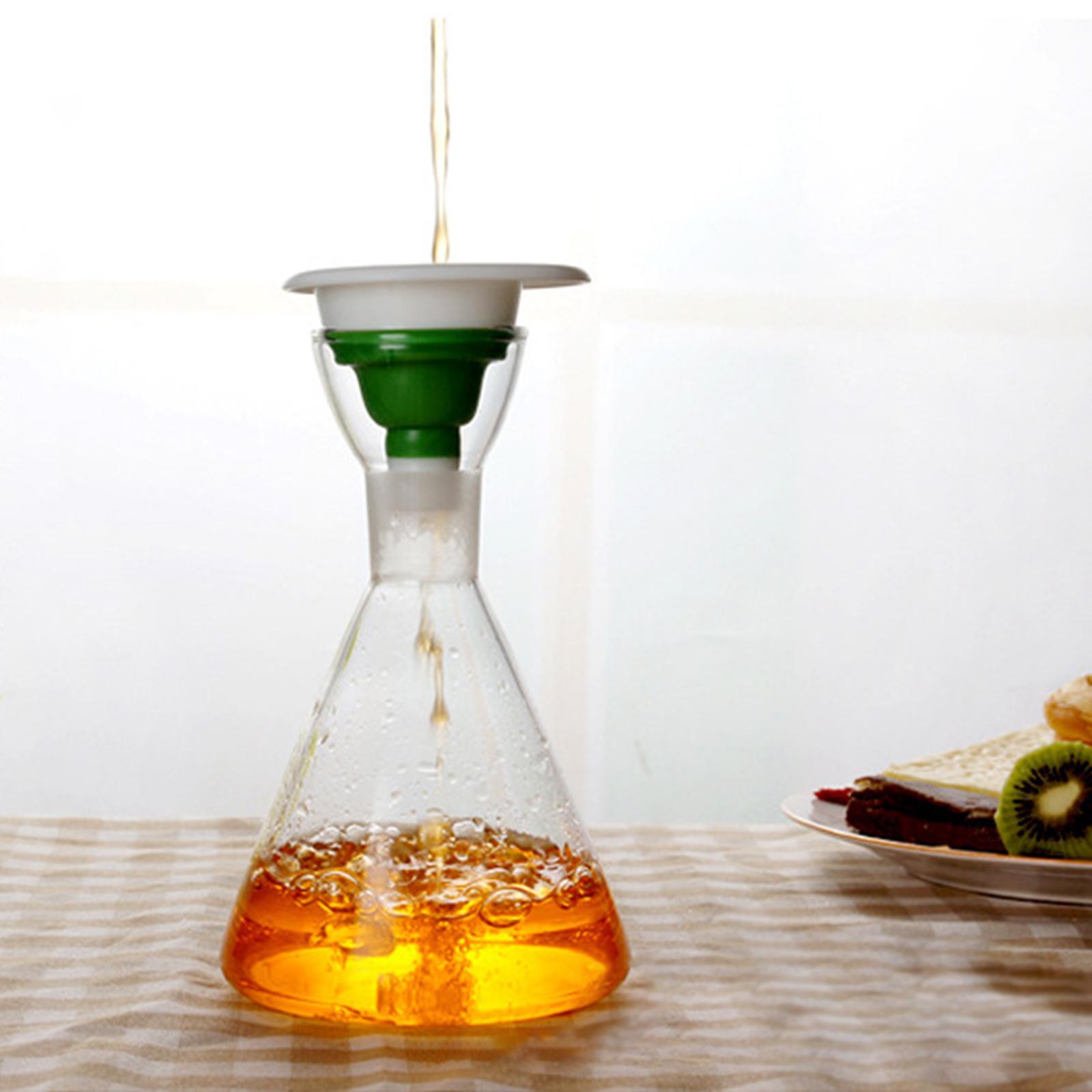 Glass Oil Vinegar Bottle Oil Container Storage Jars for Kitchen