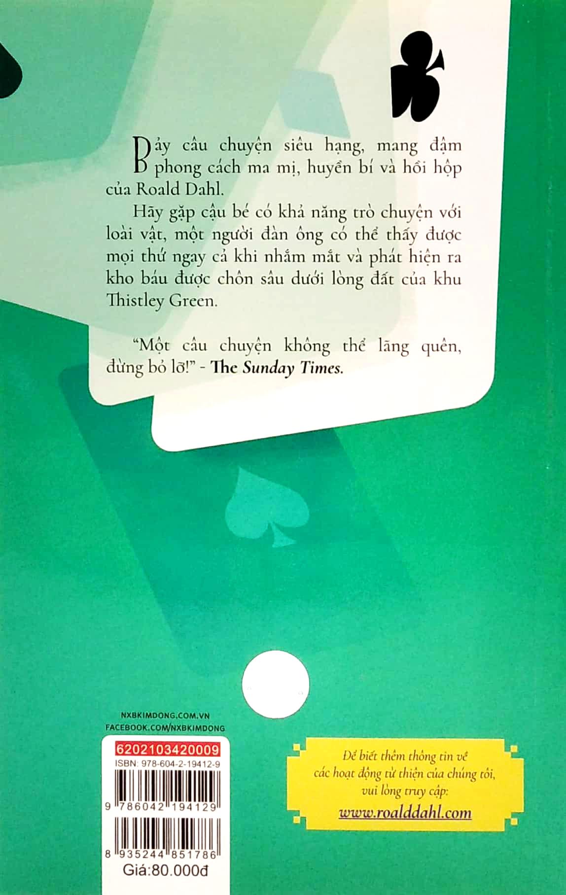 Sách Câu Chuyện Kì Diệu Về Henry Sugar Và Sáu Chuyện Khác (Tái Bản 2021)