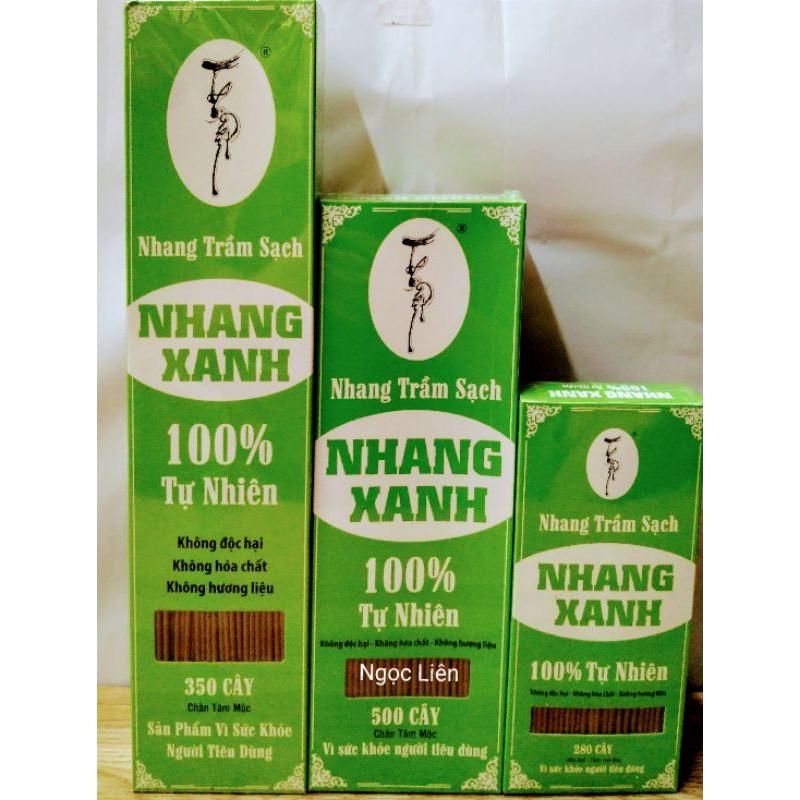 Nhang Xanh Trầm sạch 100% tự nhiên chân mộc