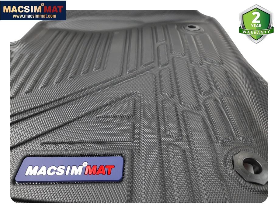 Thảm lót sàn Lexus RX450 HL 7 chỗ  2015 - nay Nhãn hiệu Macsim chất liệu nhựa TPV cao cấp màu đen