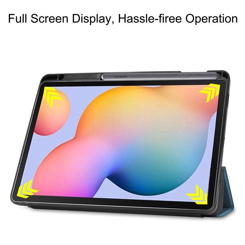 Ốp máy tính bảng TPU có chức năng tắt thông minh cho Samsung Galaxy Tab S6 Lite 10.4inch 2020 P610 P615