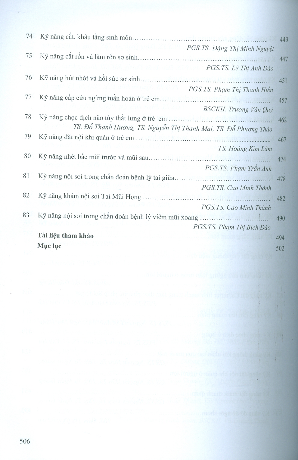 Giáo Trình Kỹ Năng Y Khoa (Tái bản lần thứ bảy có sửa chữa và bổ sung) - Đồng chủ biên: PGS.TS. Nguyễn Đức Hinh, PGS.TS. Lê Thu Hòa