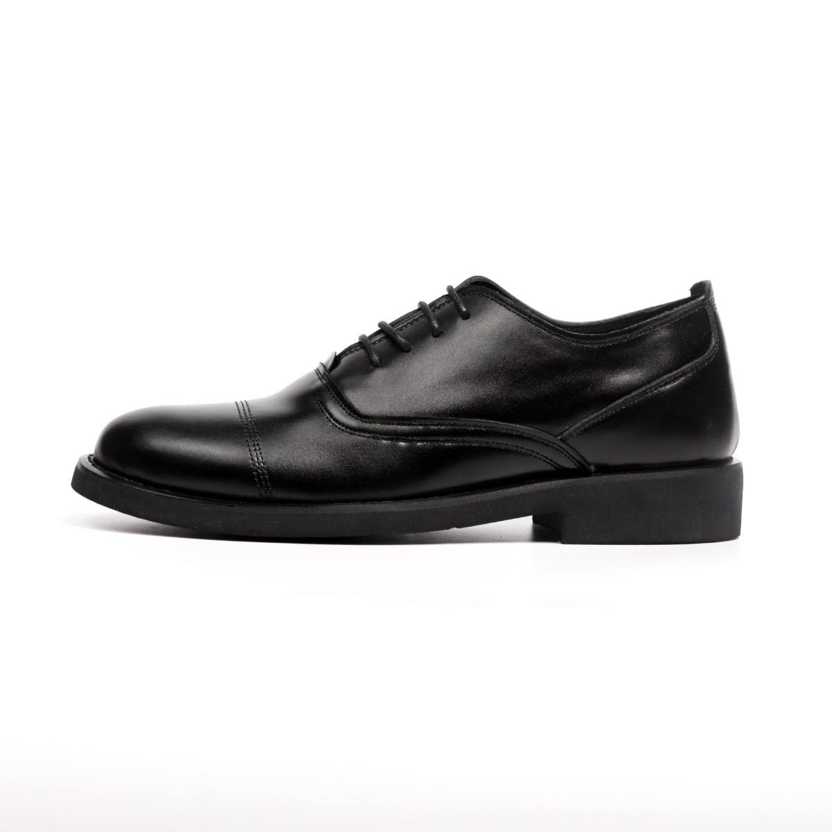 Giày Tây Nam Oxford , giày da nam da bò, Lucas shoes, Oxford Black 01
