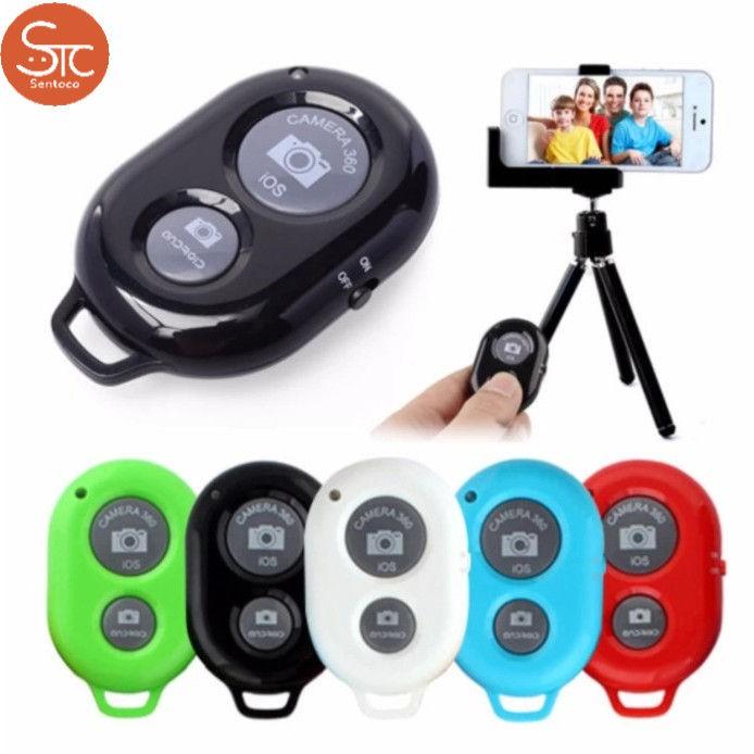 Remote điều khiển từ xa chụp hình Bluetooth (giao màu ngẫu nhiên )