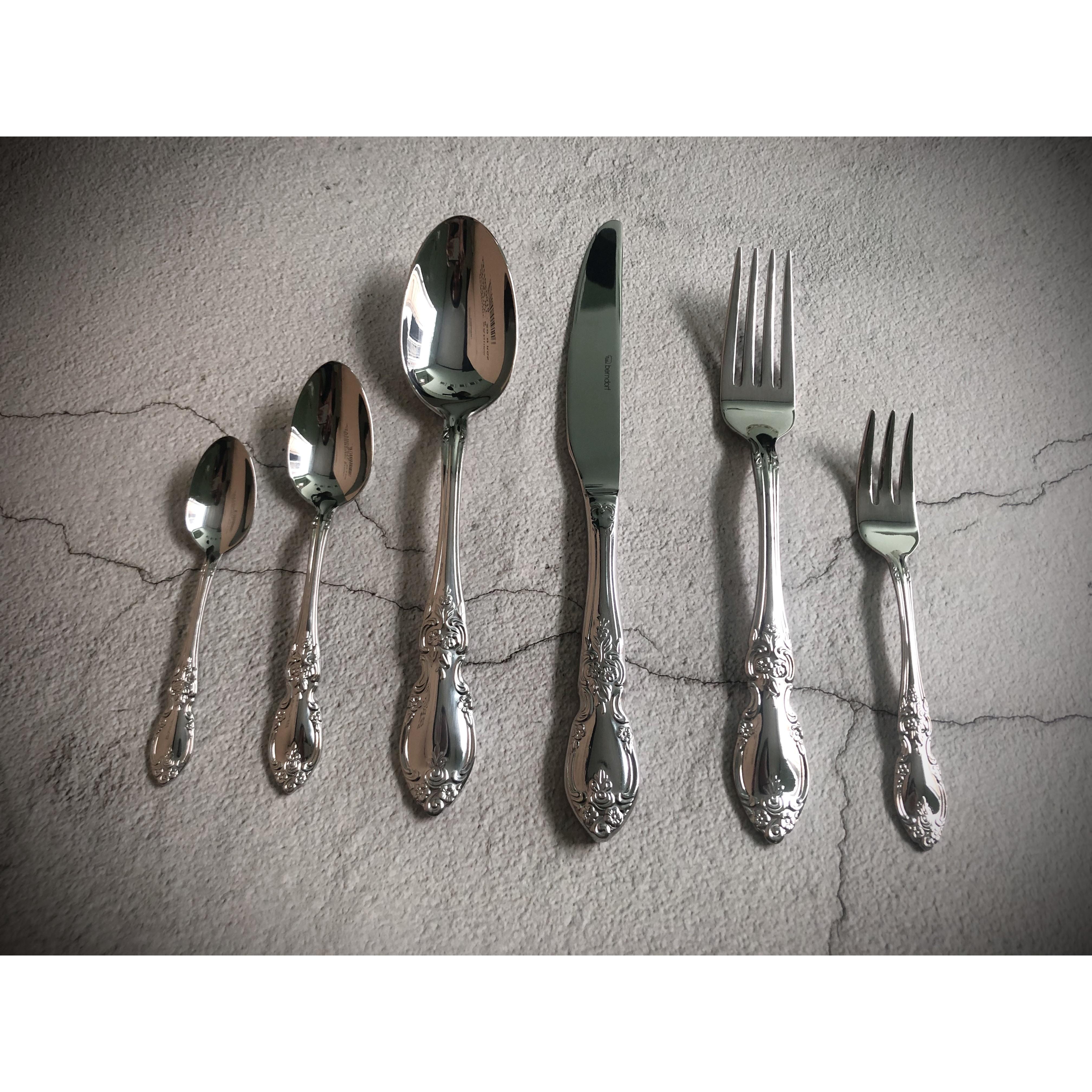 Bộ Dao Muỗng Nĩa Inox 304 18/10 Berndorf  - FIRENZE - ALL MIRROR - Stainless Steel  Cutlery