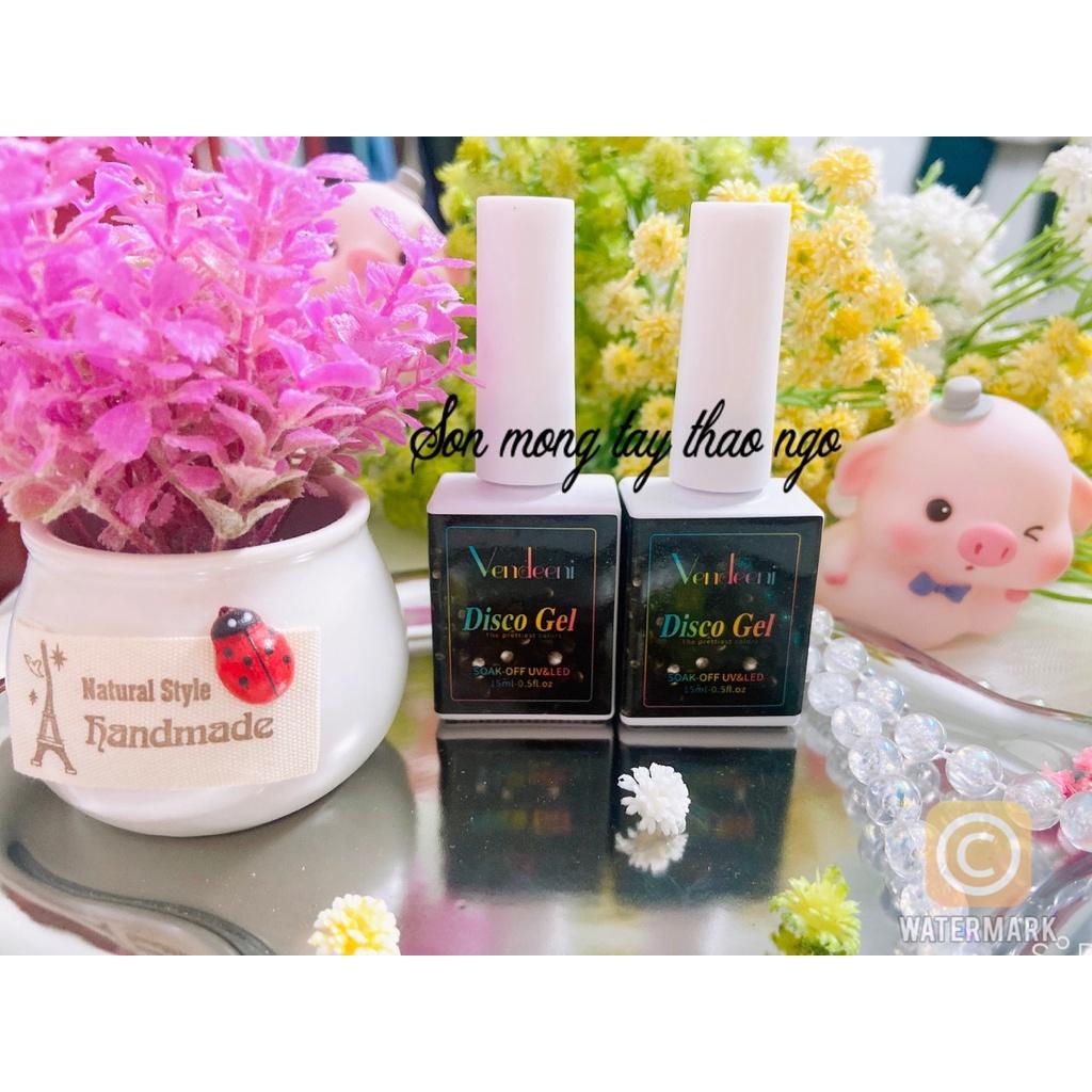 Lẻ Sơn Nhũ Flash Đen Siêu Sáng enni dành cho nail