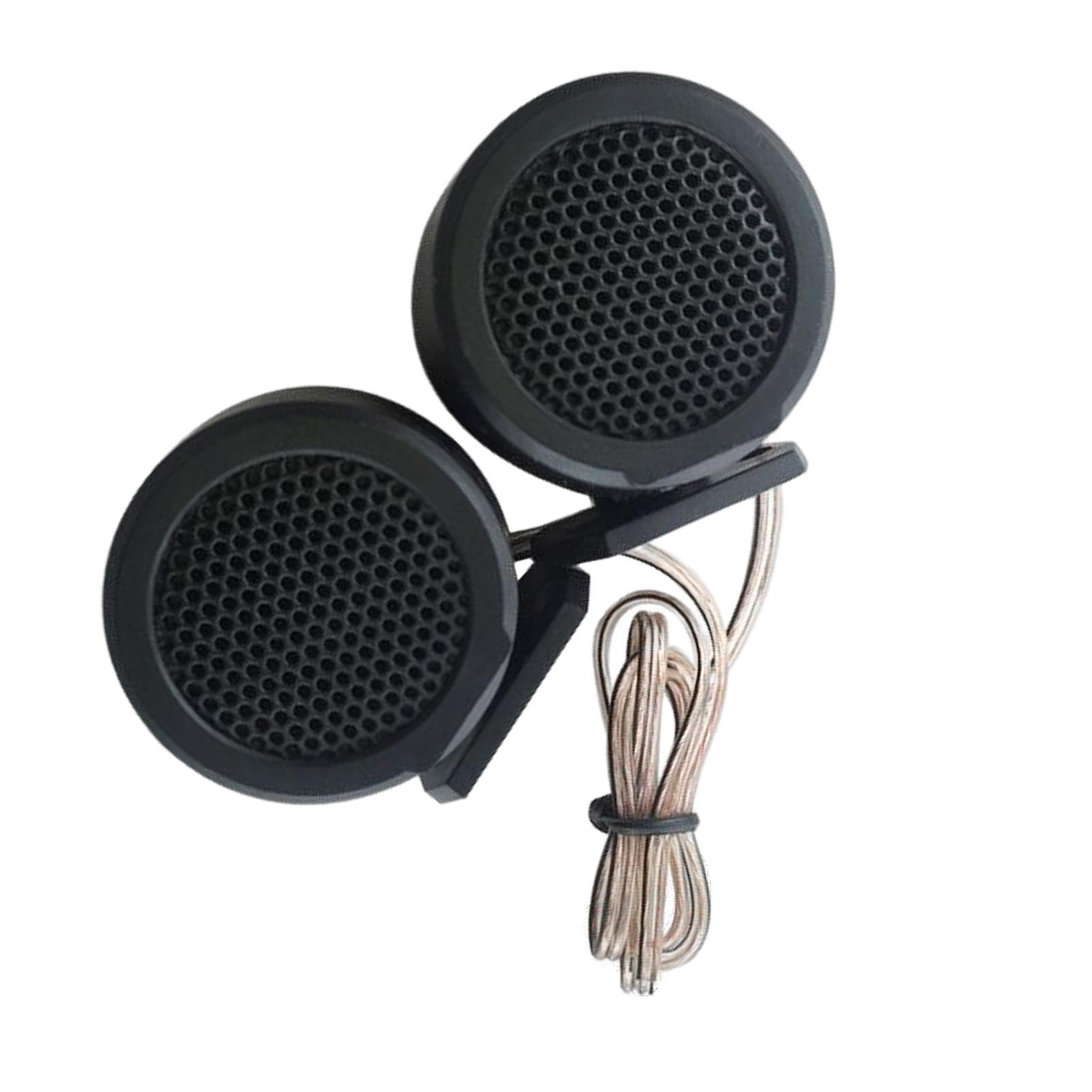 2 Pieces Car Stereo Speaker Dome Tweeter 500W Maximum Power Loudspeaker