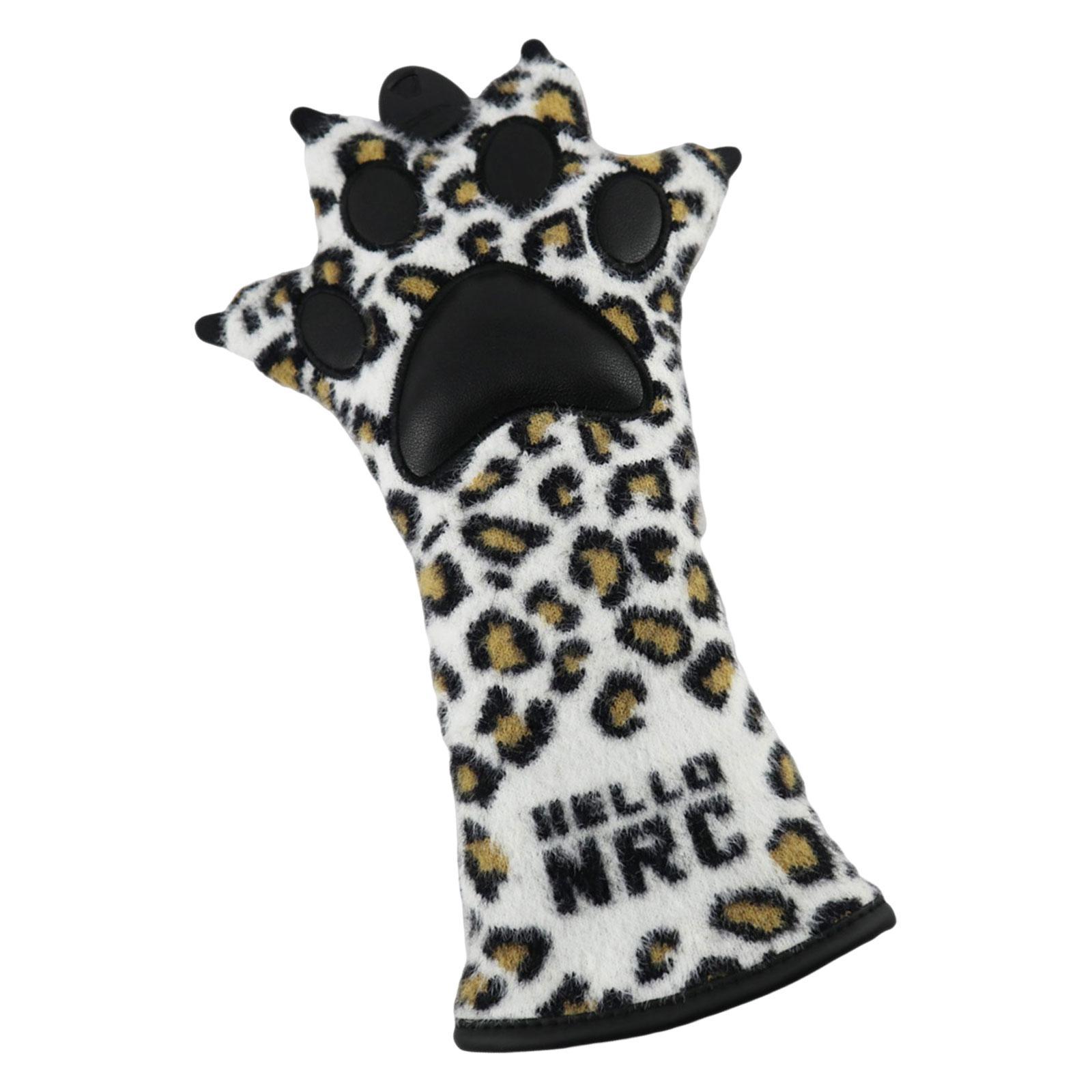 Golf Club Head Cover Fleece Lining Club Head Protector  Plush