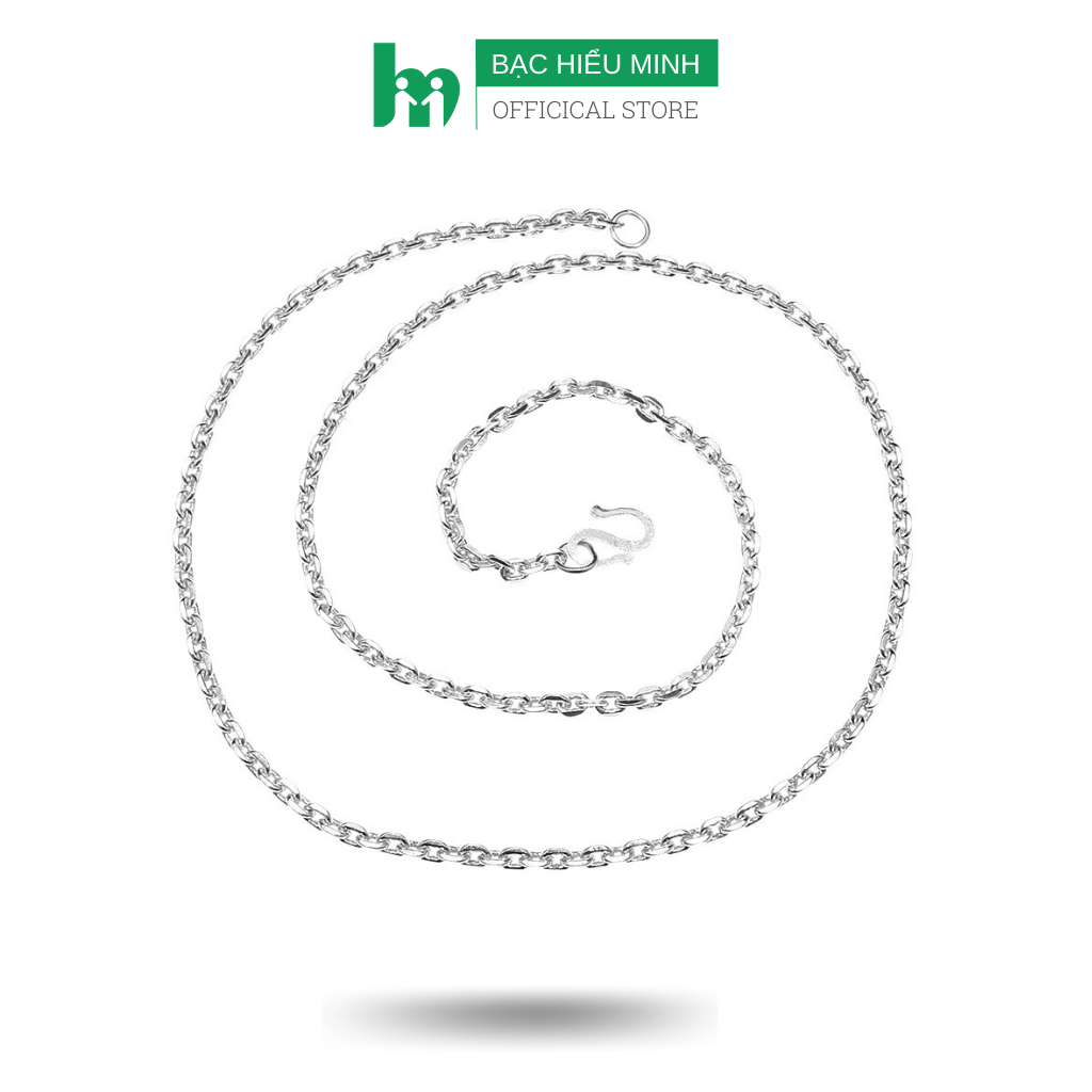 Dây Chuyền Nữ Bạc Hiểu Minh DCN000X chữ O xích loại to