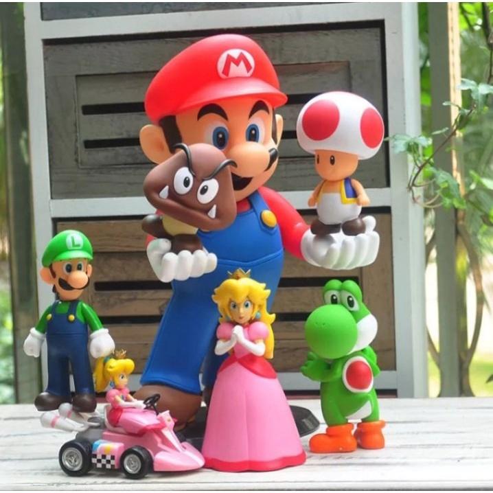 Mô hình nhân vật trong game Mario