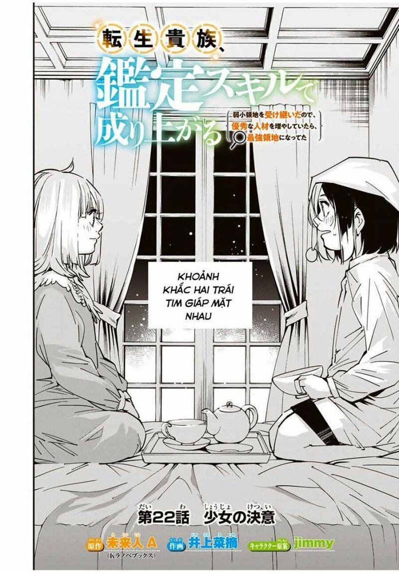 tái sinh thành quý tộc với kĩ năng 'appraisal' chapter 22 2