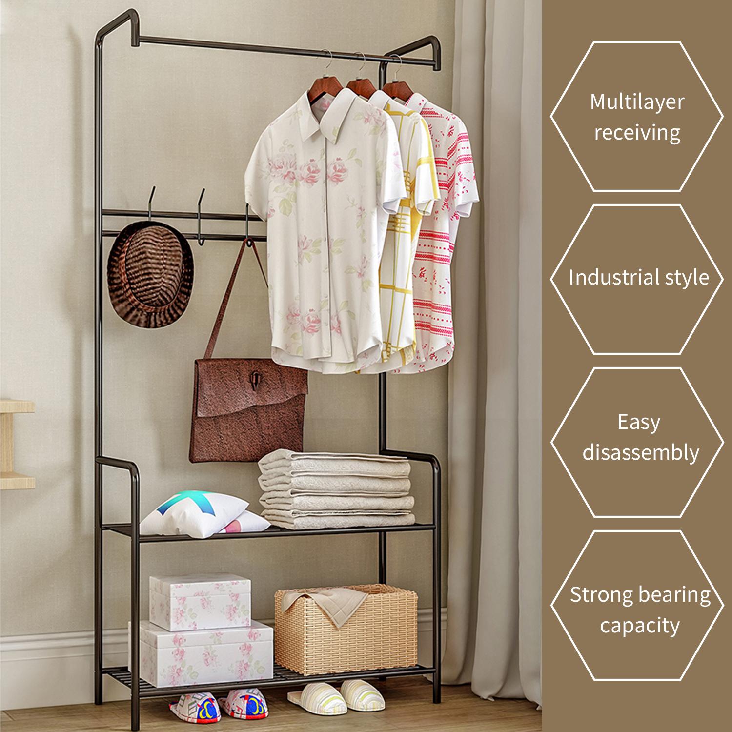 Giá kệ treo quần áo bằng Thanh thép cacbon