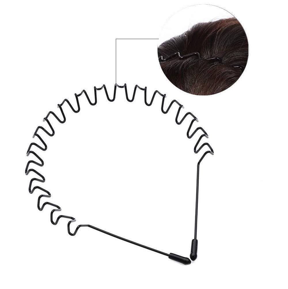 6 mảnh băng kim kim loại dành cho nam băng teband thời trang thể thao với răng chống trượt đàn hồi