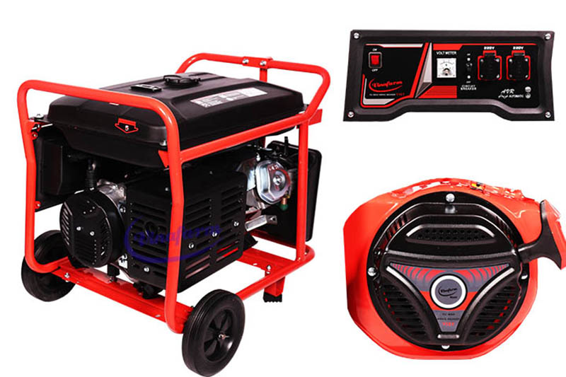 Máy Phát Điện Chạy Xăng 5KW Vinafarm 7500