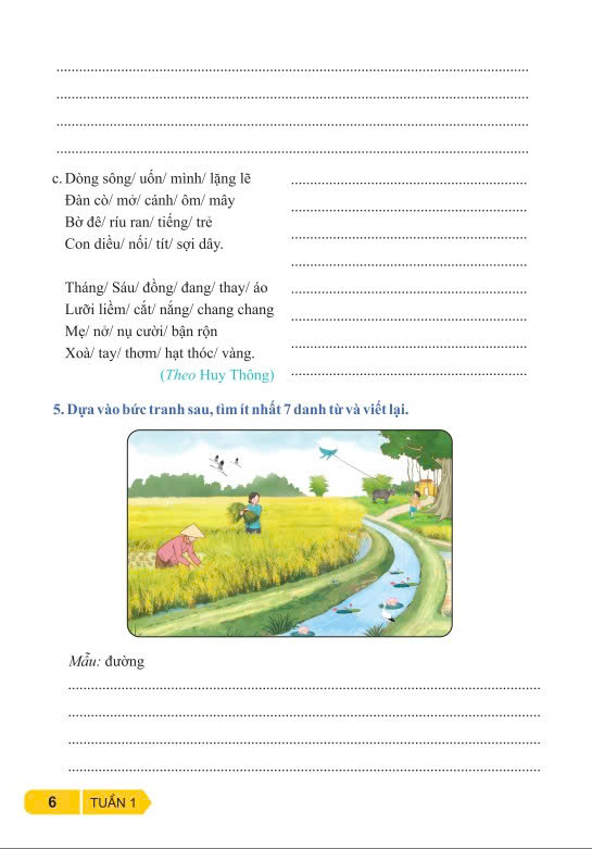 Sách - Vở Bài Tập Nâng Cao Từ Và Câu Lớp 4 ( Theo Chương Trình GDPT mới ) - Kết Nối - Ndbooks