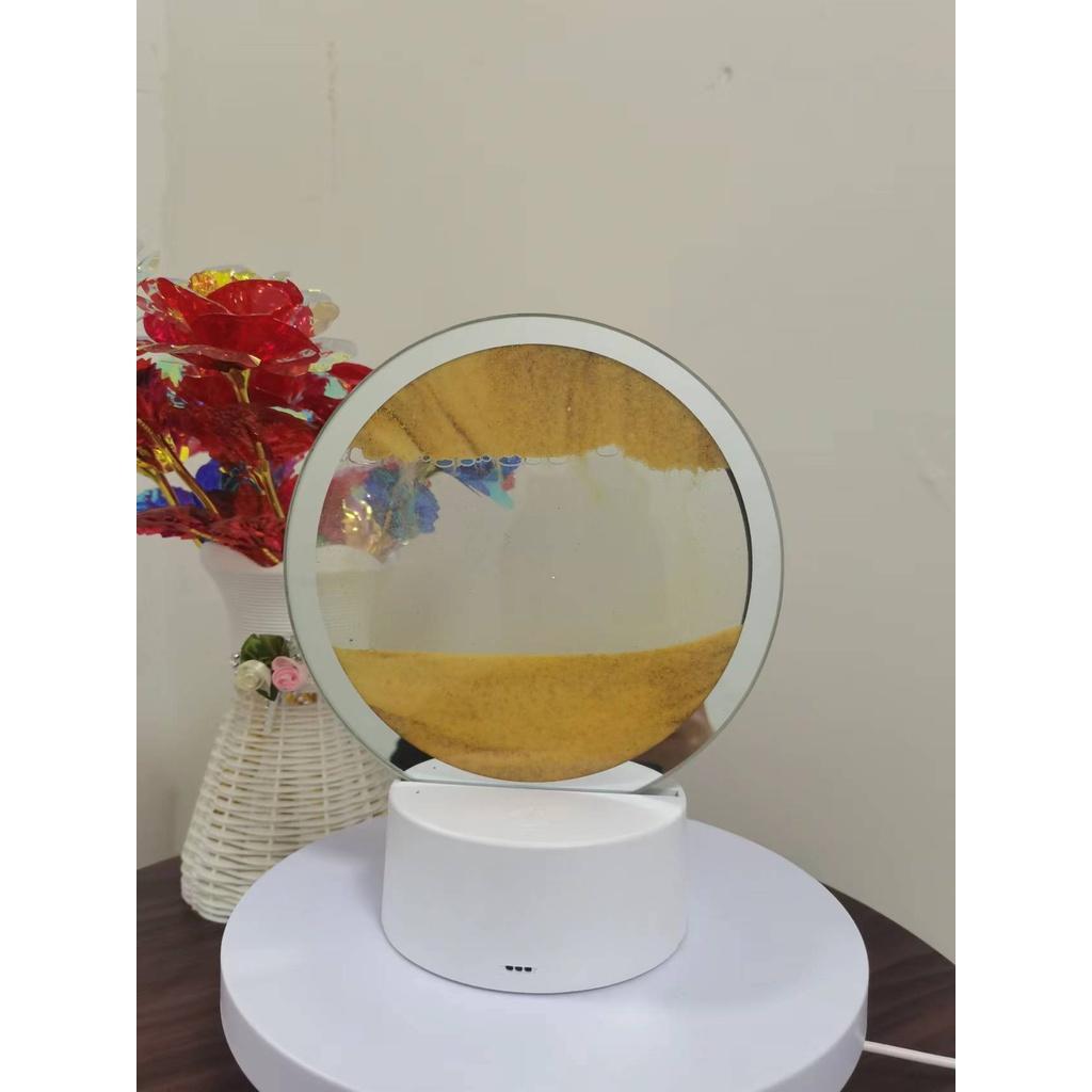Tranh cát chuyển động 3D Kết hợp đèn led chiếu sáng xung quanh , làm quà tặng , trang trí nhà cửa phong thủy.