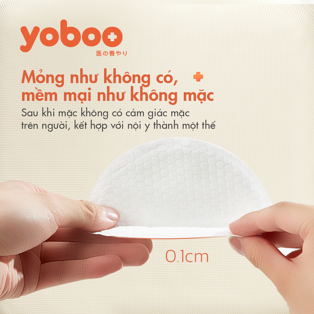 Hộp 30 Miếng Lót Thấm Sữa Mẹ yoboo