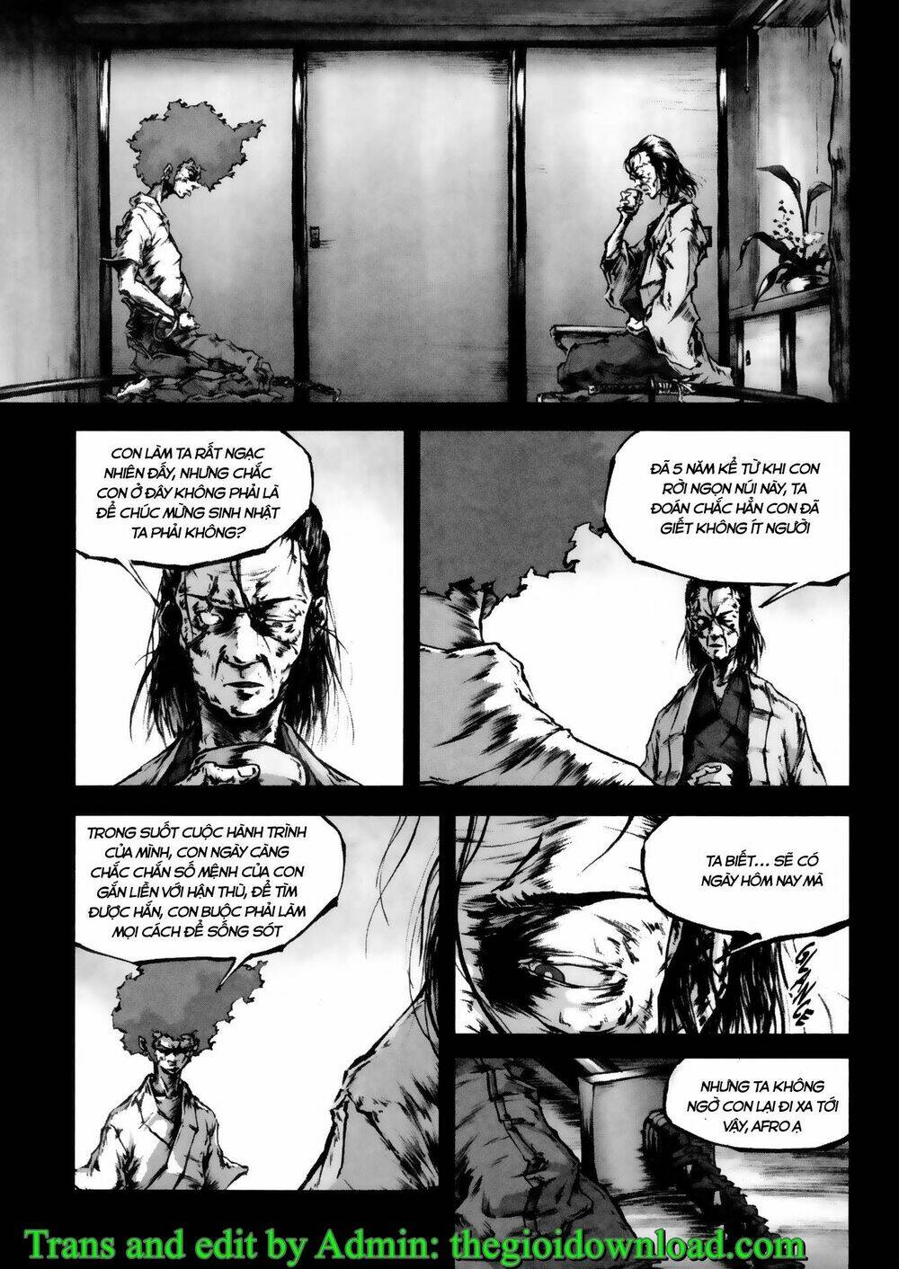afro samurai - samurai báo thù chapter 10 5