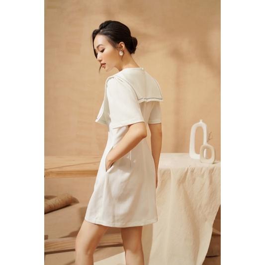 LIIN - Váy cổ vuông cách điệu