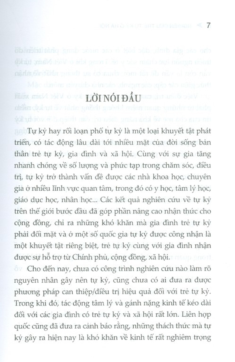 Nghiên Cứu Trẻ Tự Kỷ Ở Hà Nội Trong Bối Cảnh Nhận Thức Và Ứng Phó Của Gia Đình, Xã Hội