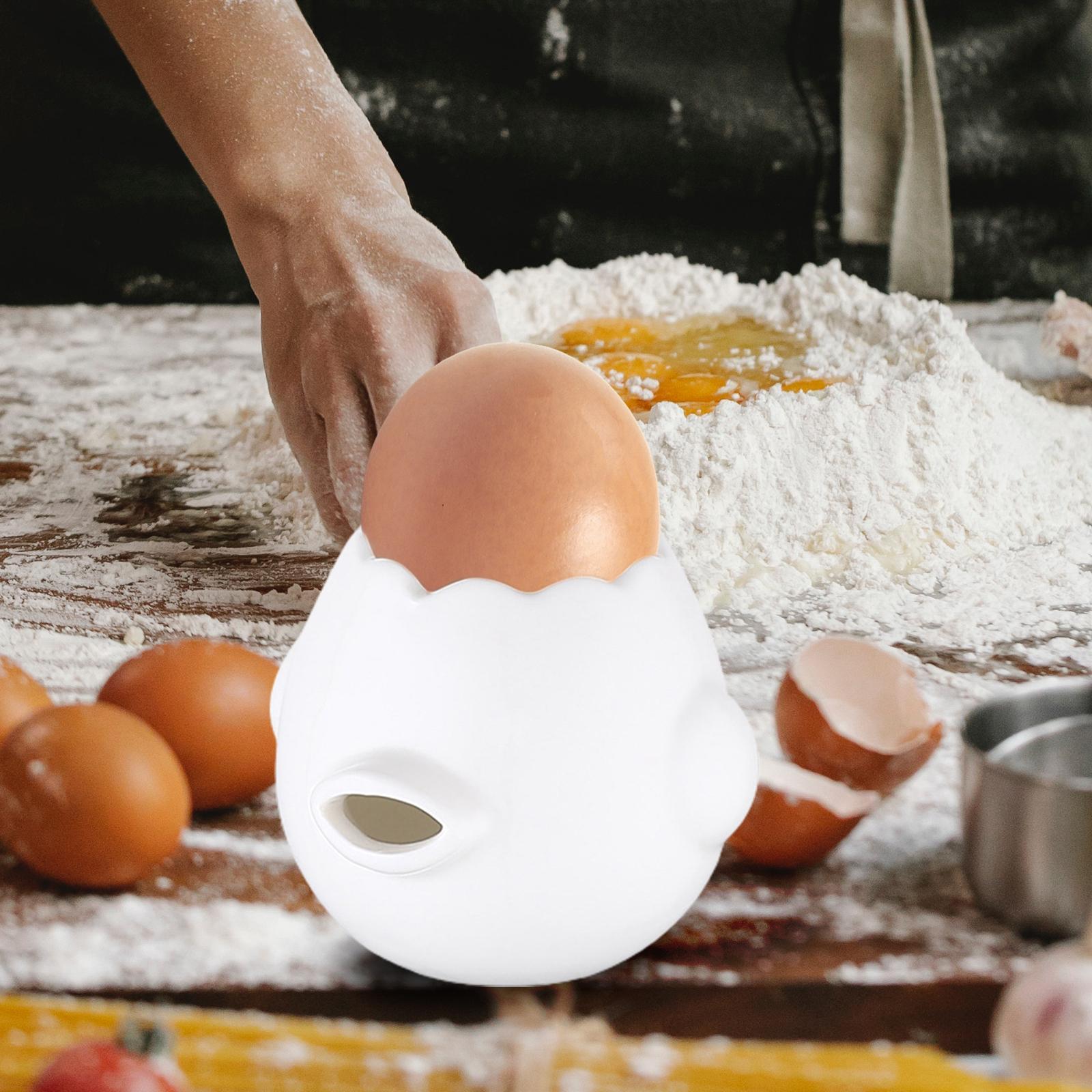 Novelty Egg Separator Baking Assistant Egg Yolk Egg White Separator for Kitchen Tool