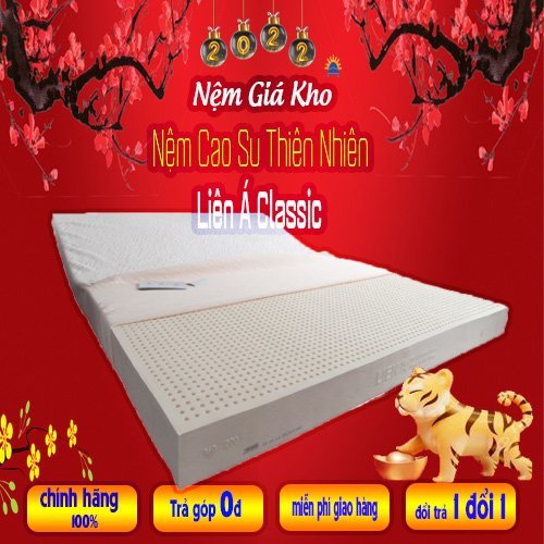 Nệm Cao Su Liên Á Classic LACS105 (100 x 200 x