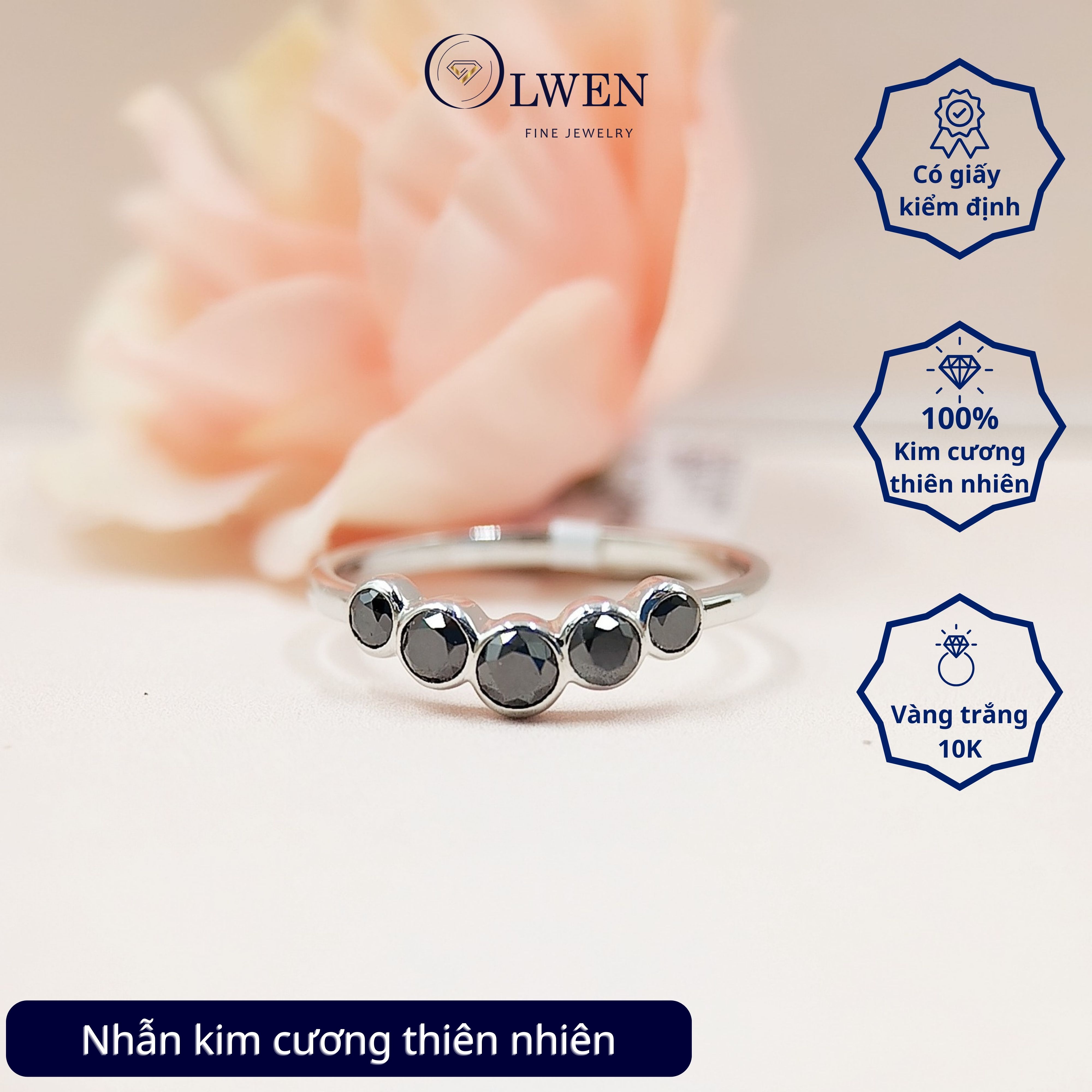 Nhẫn kim cương đen OW2