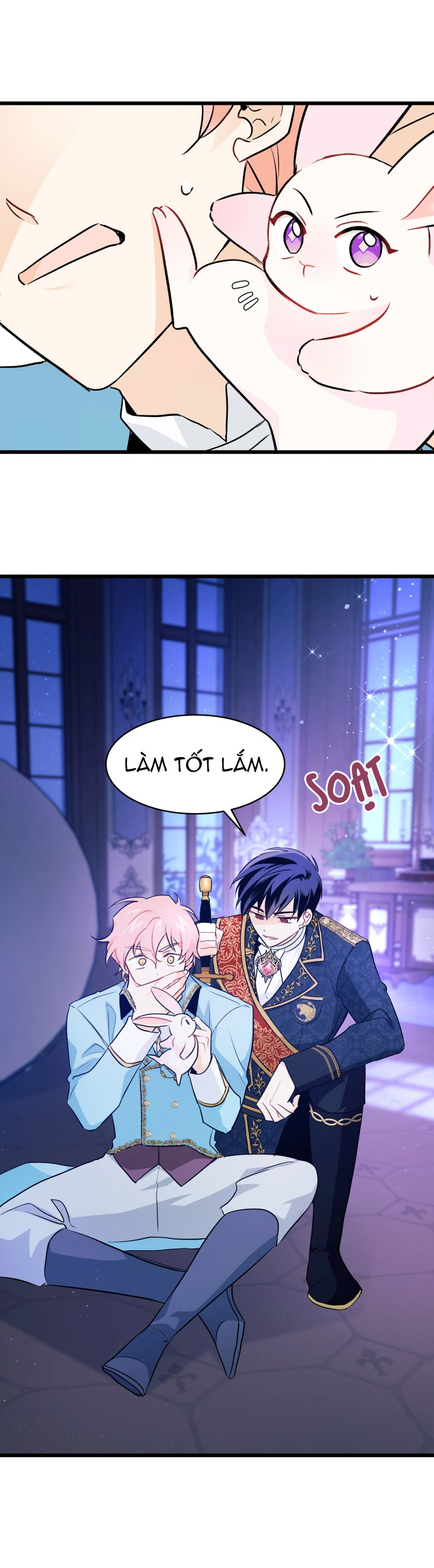 mối liên kết giữa báo đen và bé thỏ chapter 21 20