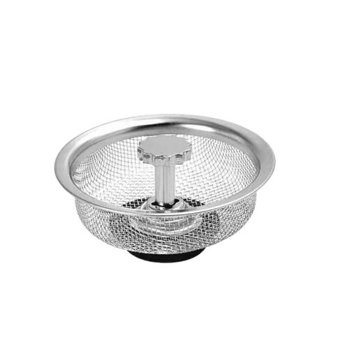 Rọ Lọc Rác Inox 304 Cao Cấp Đậy Bồn Rửa Chén Bát Thoát Nước Nhanh Có Núm Chặn