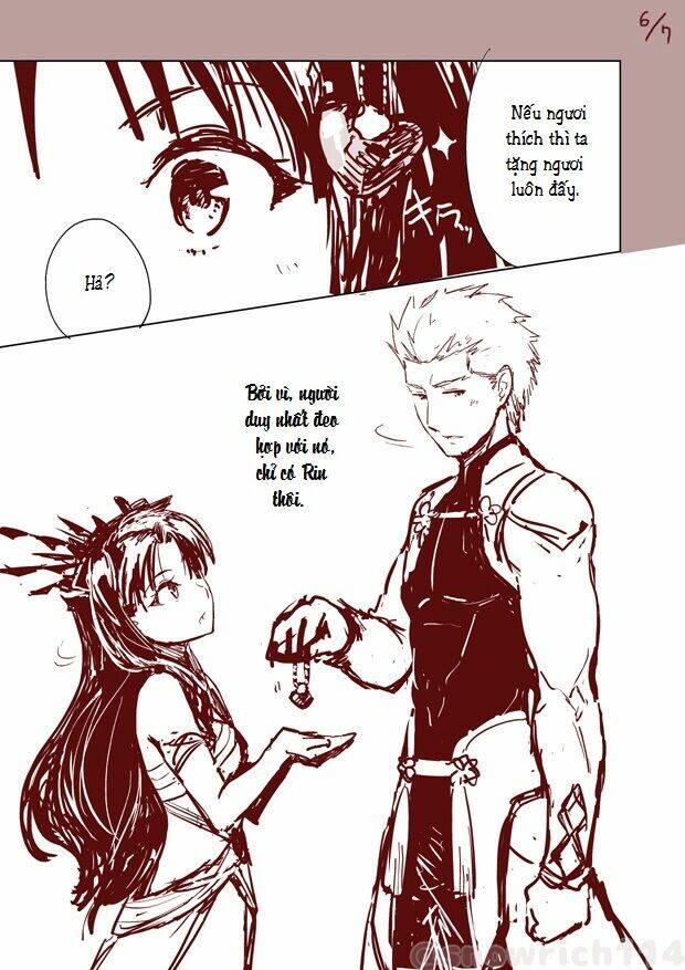 chén thánh: đêm định mệnh - doujinshi archer x rin chapter 13 7