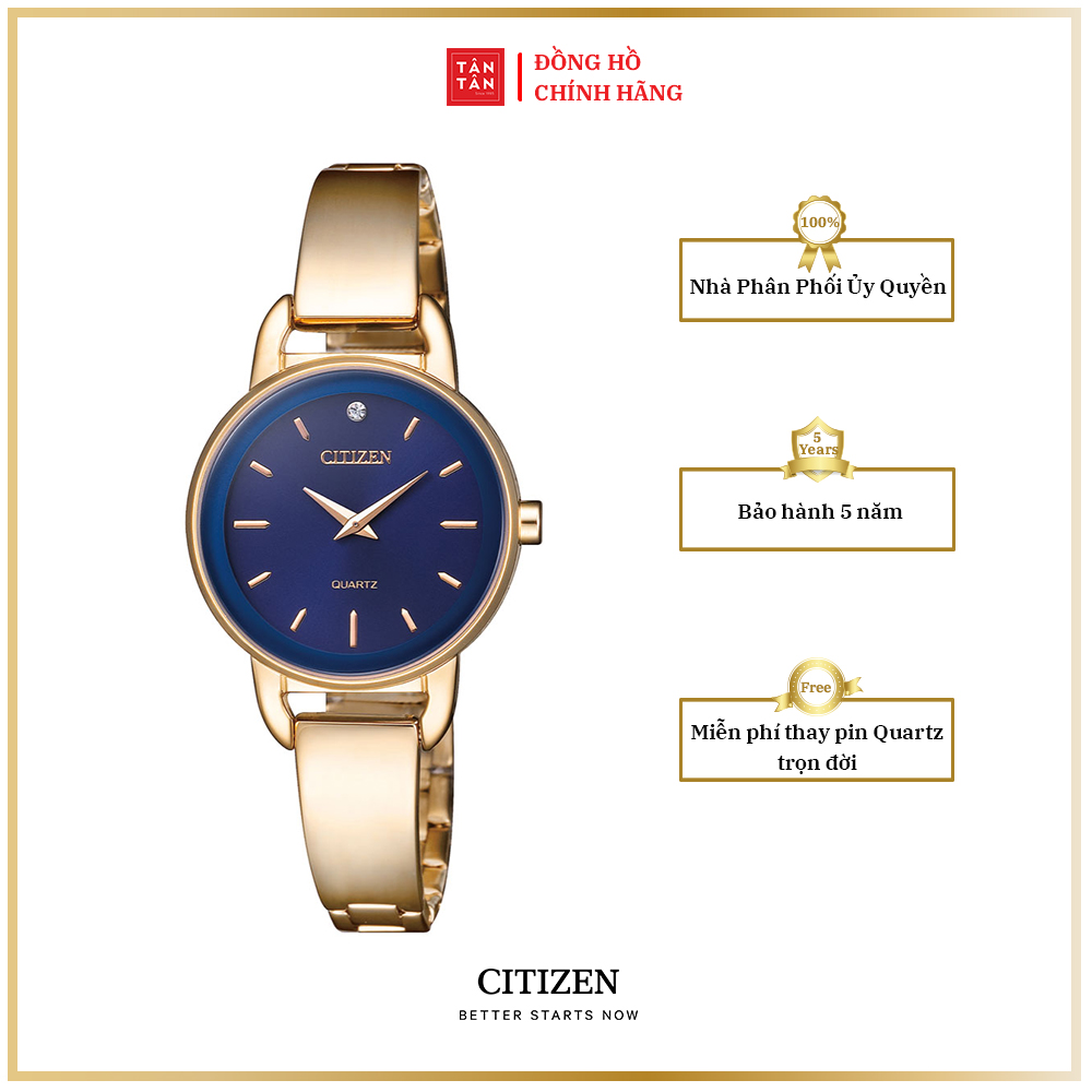 Đồng hồ Nữ Citizen Quartz EZ6373-58L 26mm