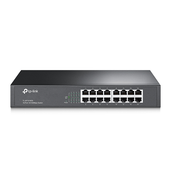 Thiết bị chia mạng Switch để bàn 16 cổng TP-LINK TL-SF1016DS - Hàng chính hãng