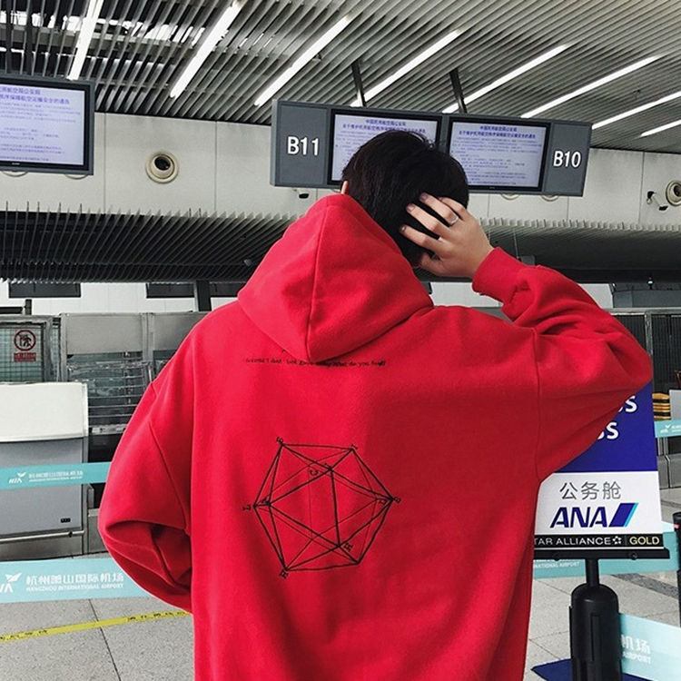 Áo nỉ Hoodie Lục Lăng (unisex nam nữ đều mặc được)