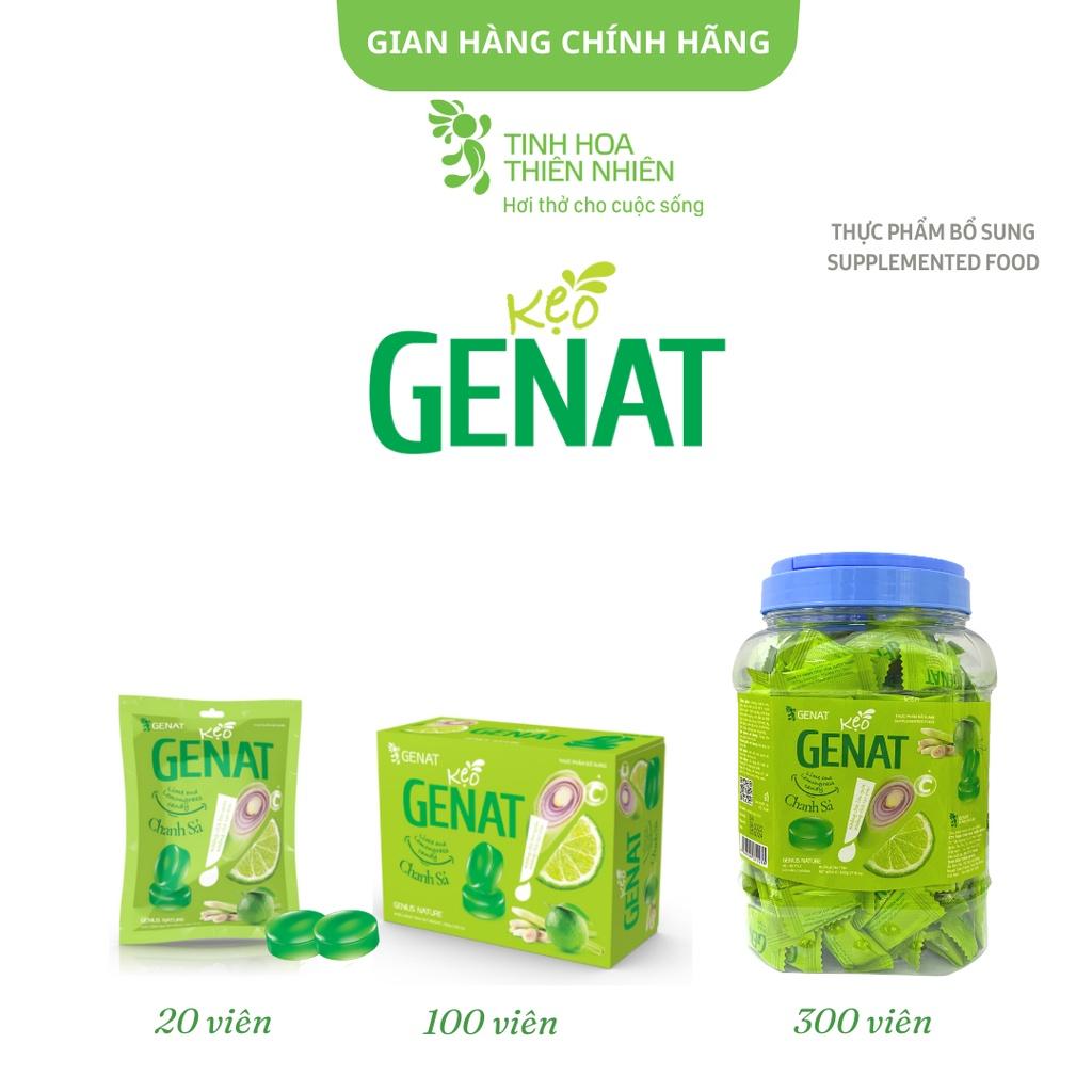 Kẹo ngậm Genat Chanh Sả (Hủ 300 viên)