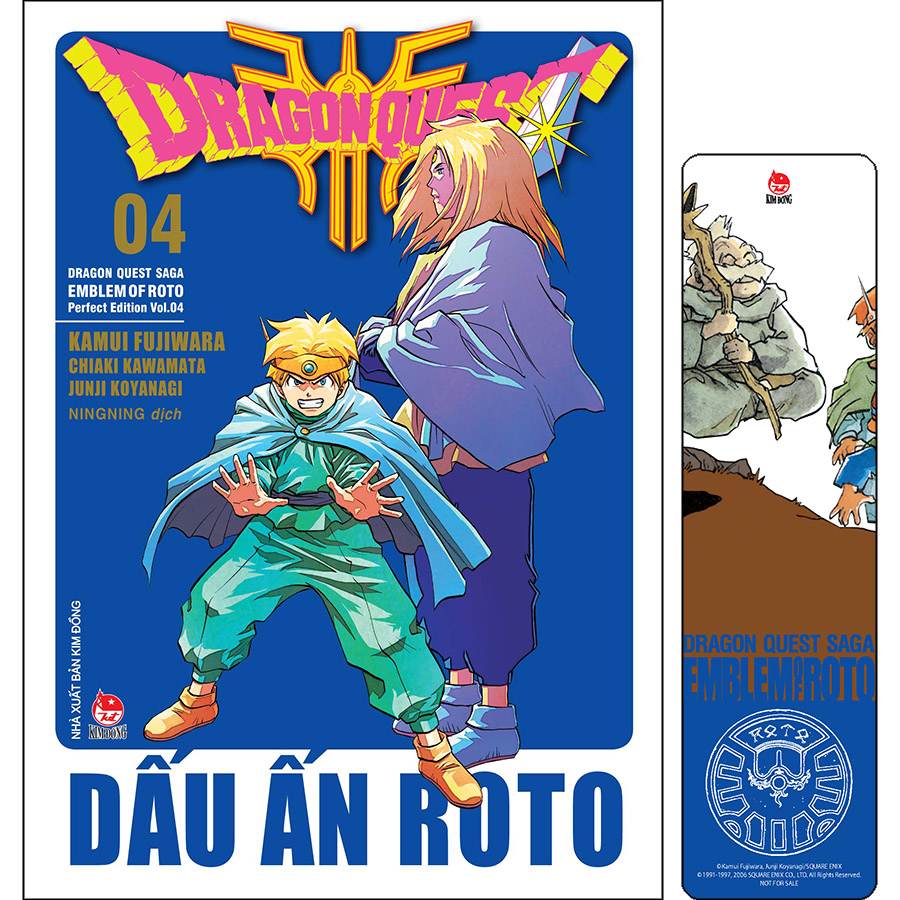 Dragon Quest - Dấu Ấn Roto (Dragon Quest Saga Emblem Of Roto) Perfect Edition Tập 4 [Tặng Kèm Bookmark PVC]