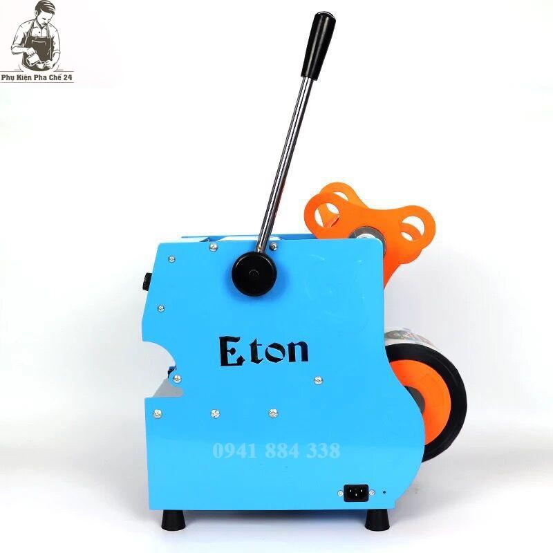 Máy Dán Ép Dập Đậy Đóng Nắp Miệng Ly Cốc Hộp Eton D7