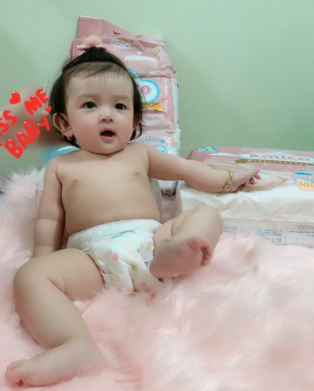 Tã quần Amico nội địa Nhật size M58+6