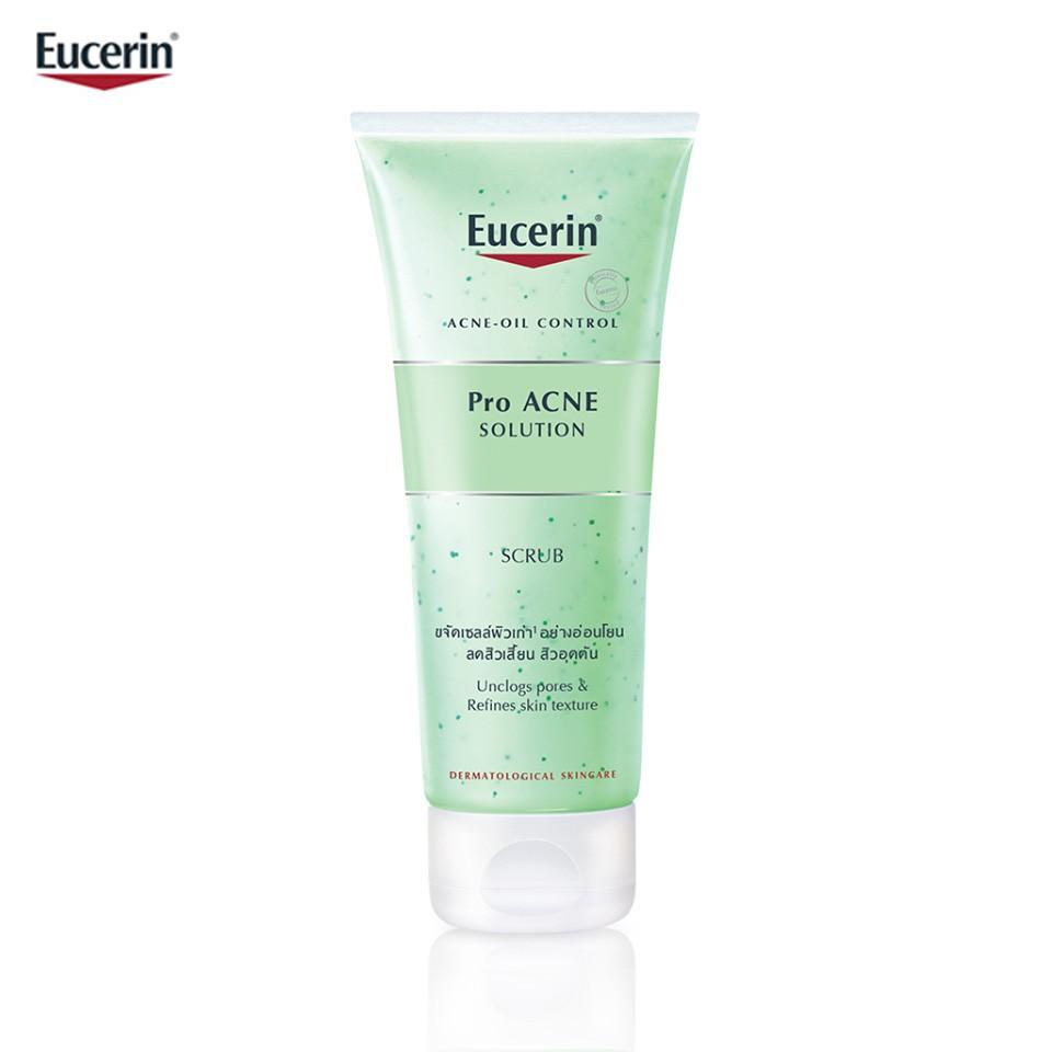 Eucerin Gel Tẩy Tế Bào Chết Ngăn Ngừa Mụn Proacne Scrub 100ml