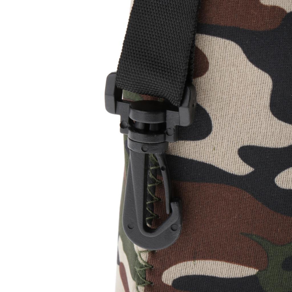 1.5L Water Bottle Holder Carrier Pouch Sleeve Bag Camping Hiking Black