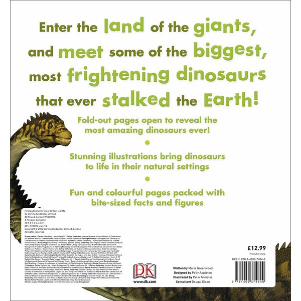 [Hàng thanh lý miễn đổi trả] Amazing Giant Dinosaurs