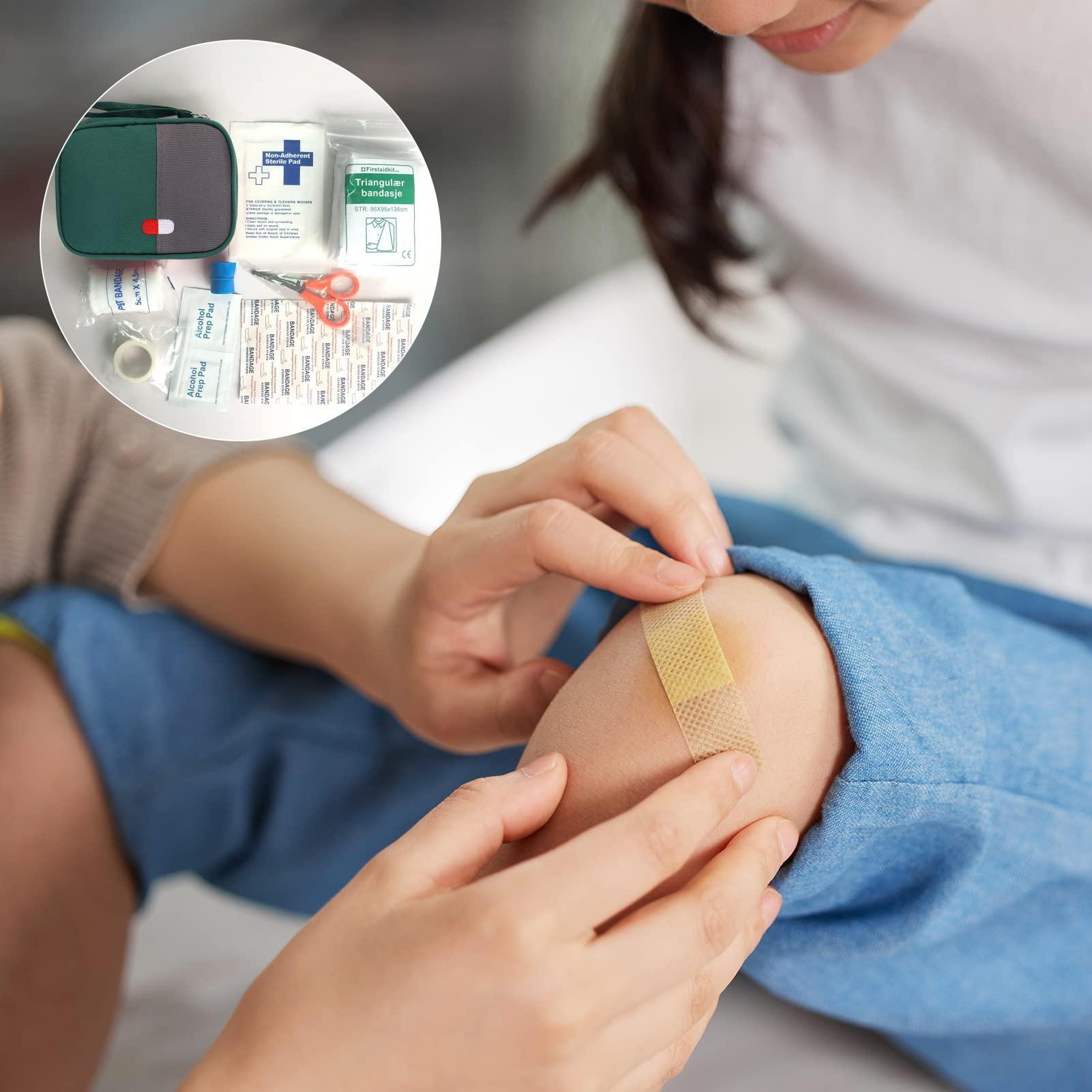 Túi thuốc du lịch trong túi thuốc thứ 2, túi không thấm nước lớn trong túi đầu tiên giúp túi thuốc lưu trữ túi thuốc túi di động để đi du lịch, nhà, văn phòng