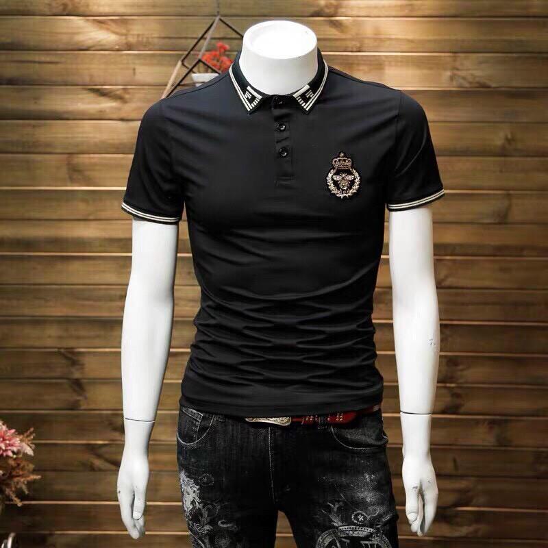 Áo thun cổ bẻ polo cao cấp vải thun cotton siêu co dãn hàng chuẩn shop Phuongnamshop20 kve49