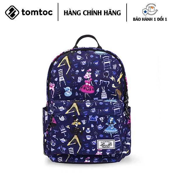 BALO TOMTOC UNISEX TRAVEL LAPTOP 13″14″ PARTY Vật liệu polyester cao cấp có độ bền cao - hàng chính hãng