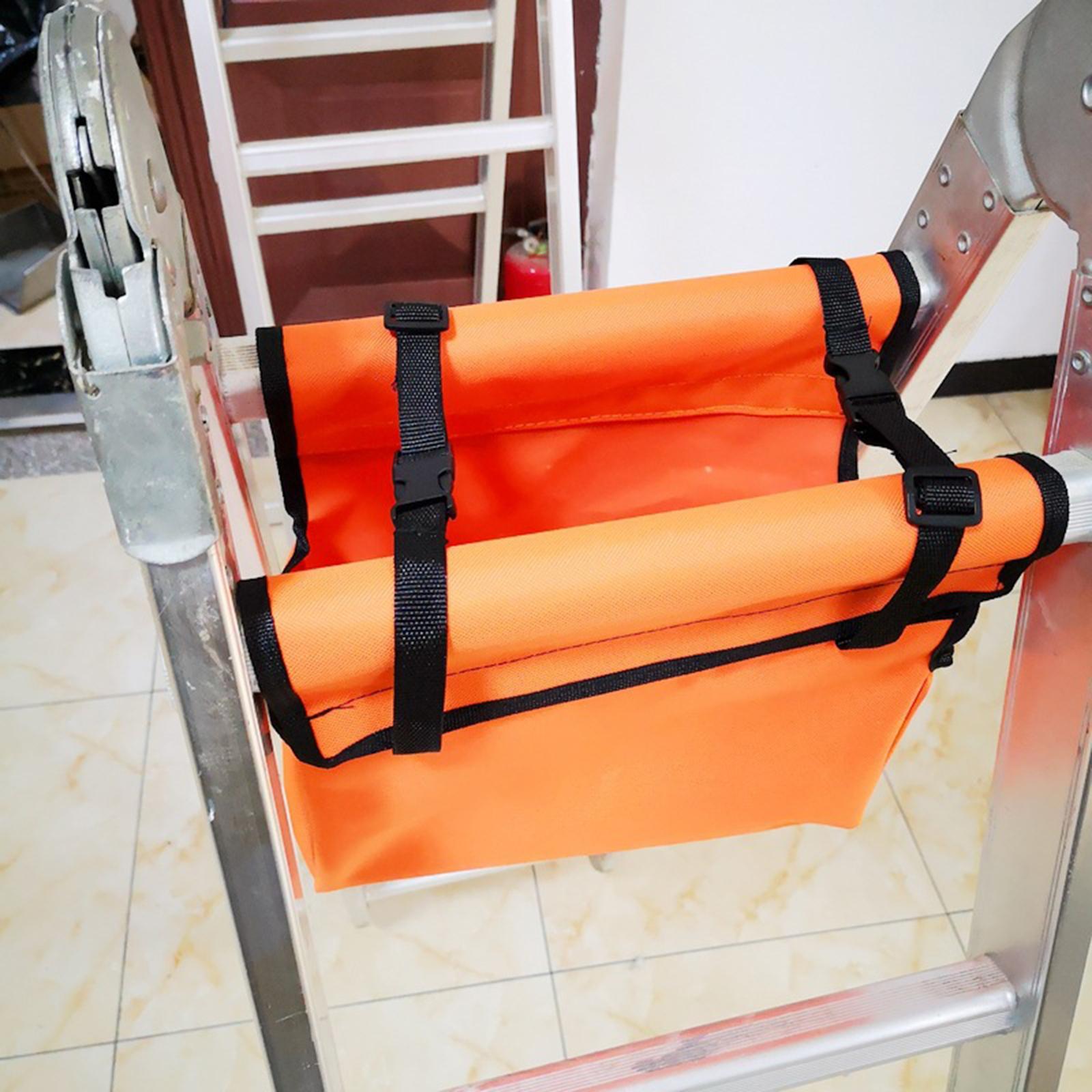 Folding Ladder Tool Bag Hanging Bag Portable Utility Pouch for Repairing