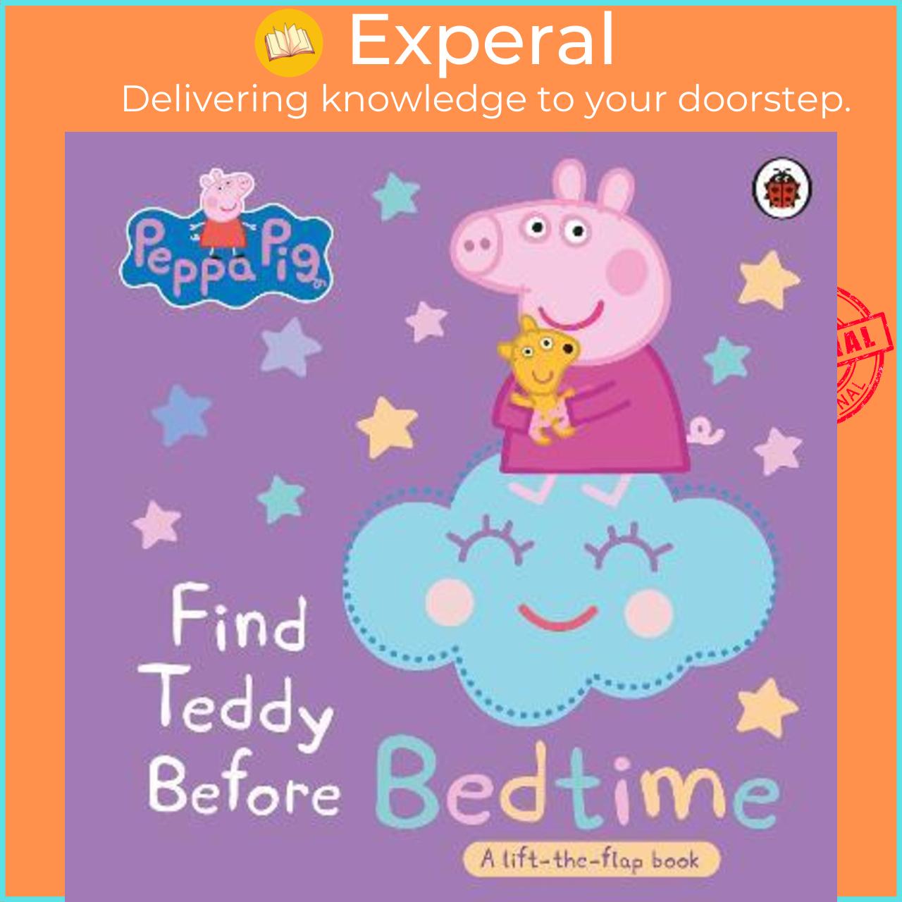 Sách - Peppa Pig: Find Teddy Before Bedtime : A lift-the-flap book by Peppa Pig