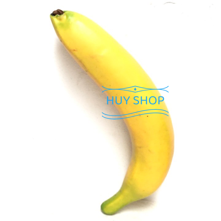 1 Trái Chuối Già nhân tạo trang trí nhà cửa - Trái Cây giả