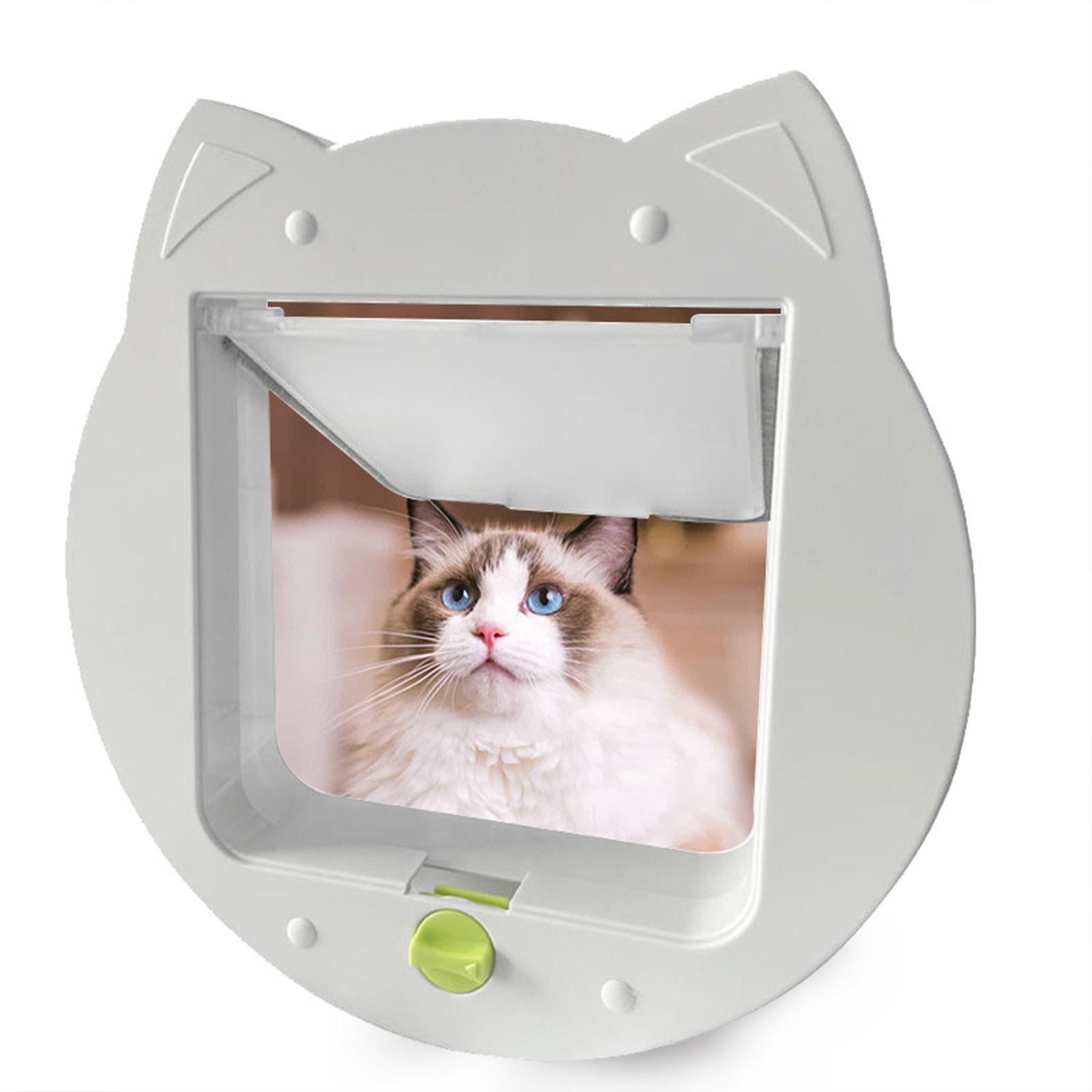 Cat Doors Door Frame Cat Dog Doors for Interior Exterior Doors Kitten Kitty