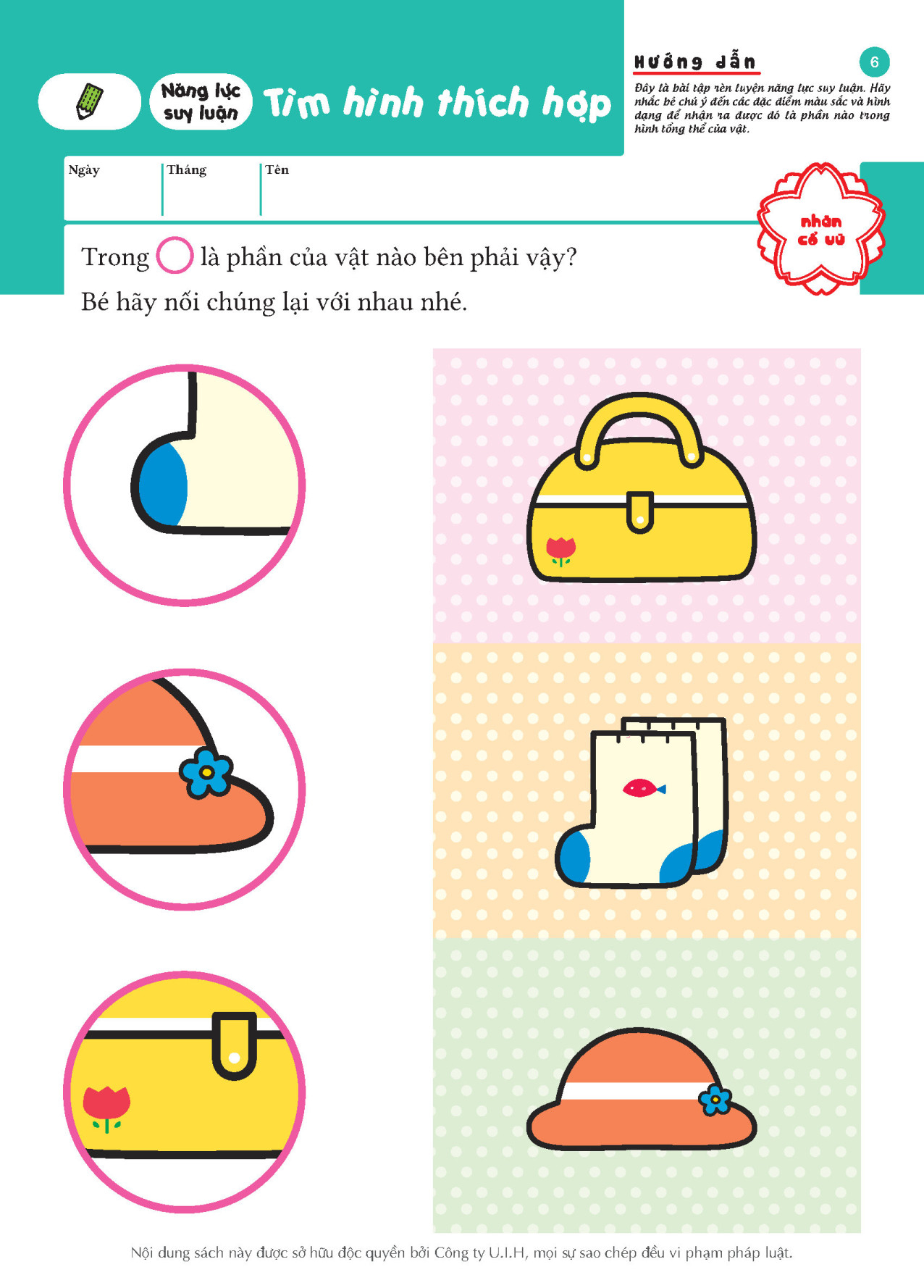 SÁCH THIẾU NHI CHO TRẺ 3-4 TUỔI_Tư duy