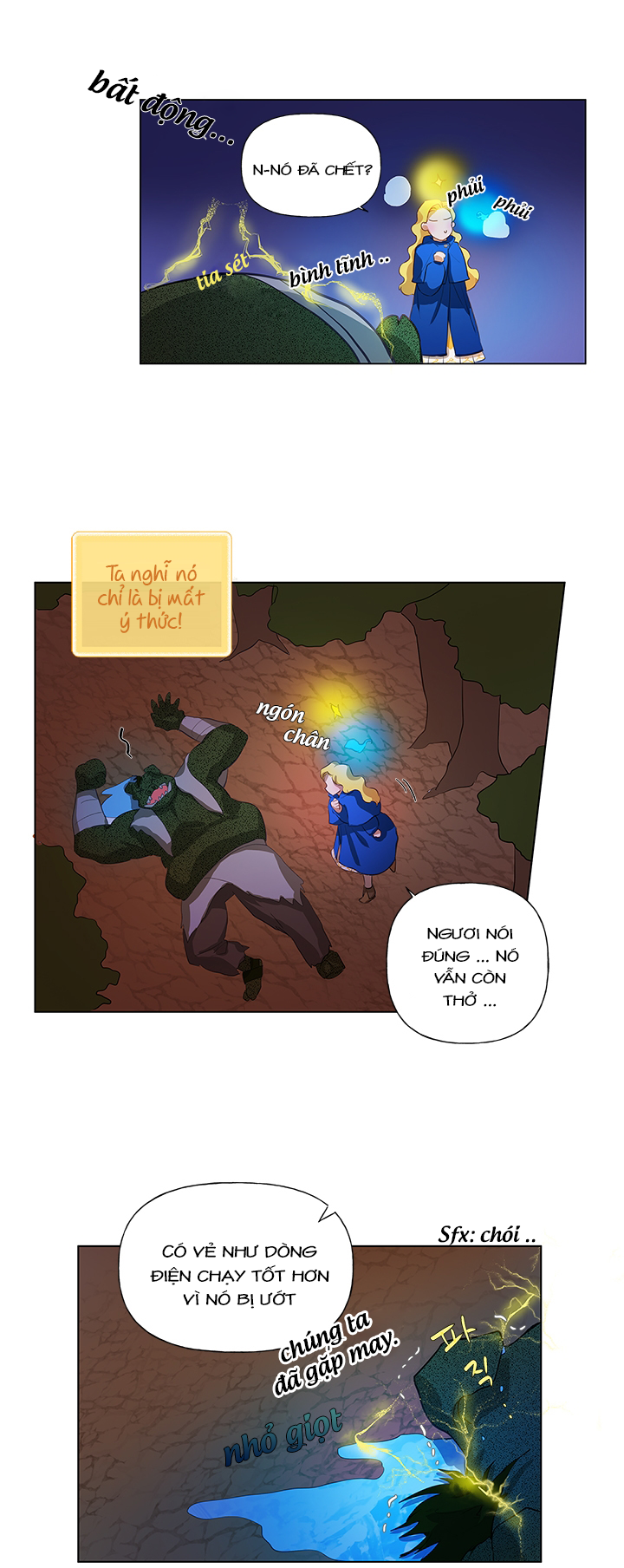 nhà nguyên tố tóc vàng chapter 19 11